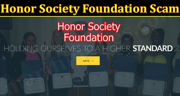 Honor Society Foundation Scam