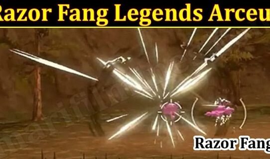 Razor Fang Legends Arceus