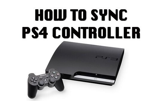 how to sync a ps4 controller