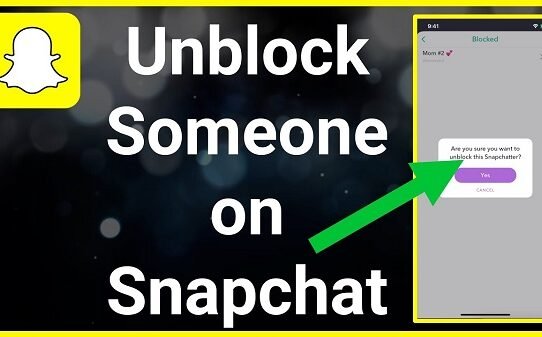 how to unblock someone on snapchat