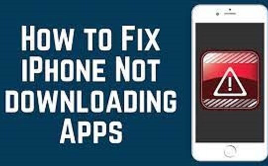 iPhone won't download apps