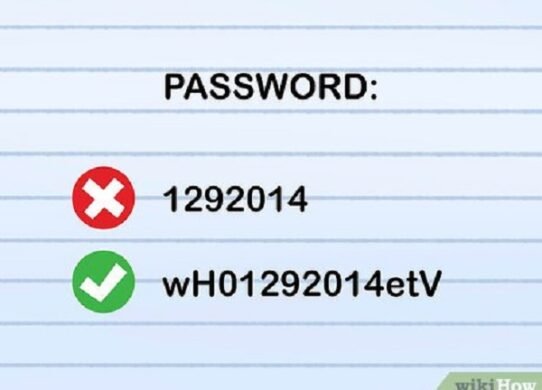 password examples list