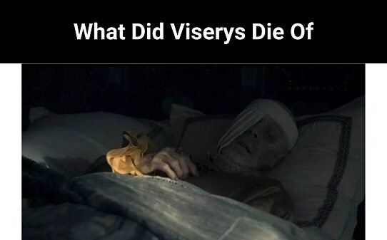 What Did Viserys Die Of